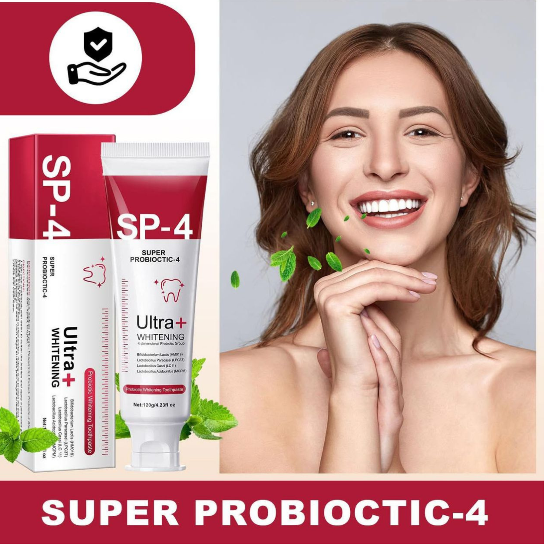 SP-4 Ultra-blanchissant – Le Dentifrice Qui Transforme Votre Sourire
