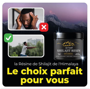 Shilajit Résine Pure – Boostez Votre Corps et Votre Esprit Naturellement