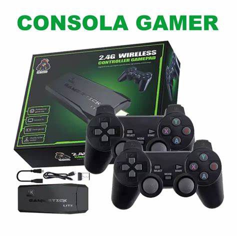 🎮 Console Gamer Sans Fil 2.4G – GAME STICK LITE™  🕹️ Redécouvrez le plaisir du jeu rétro en famille… sur n’importe quel écran !